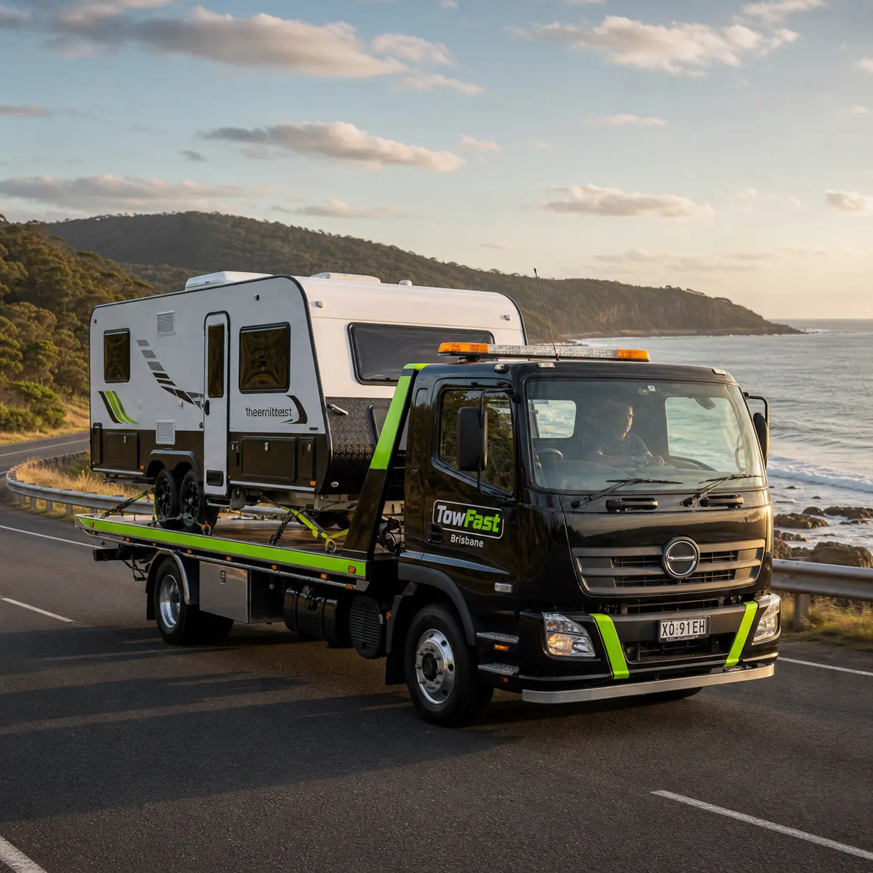Caravan transport checklist Brisbane