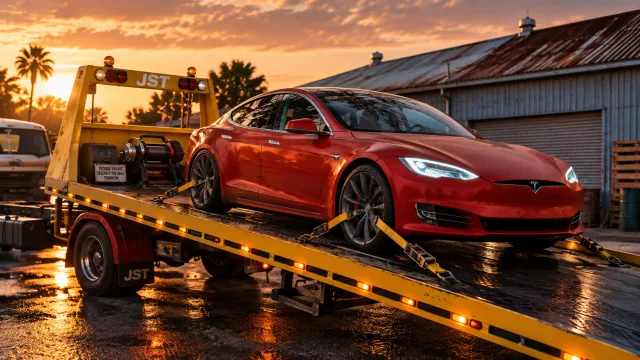 TowFast Brisbane vehicle transport job
